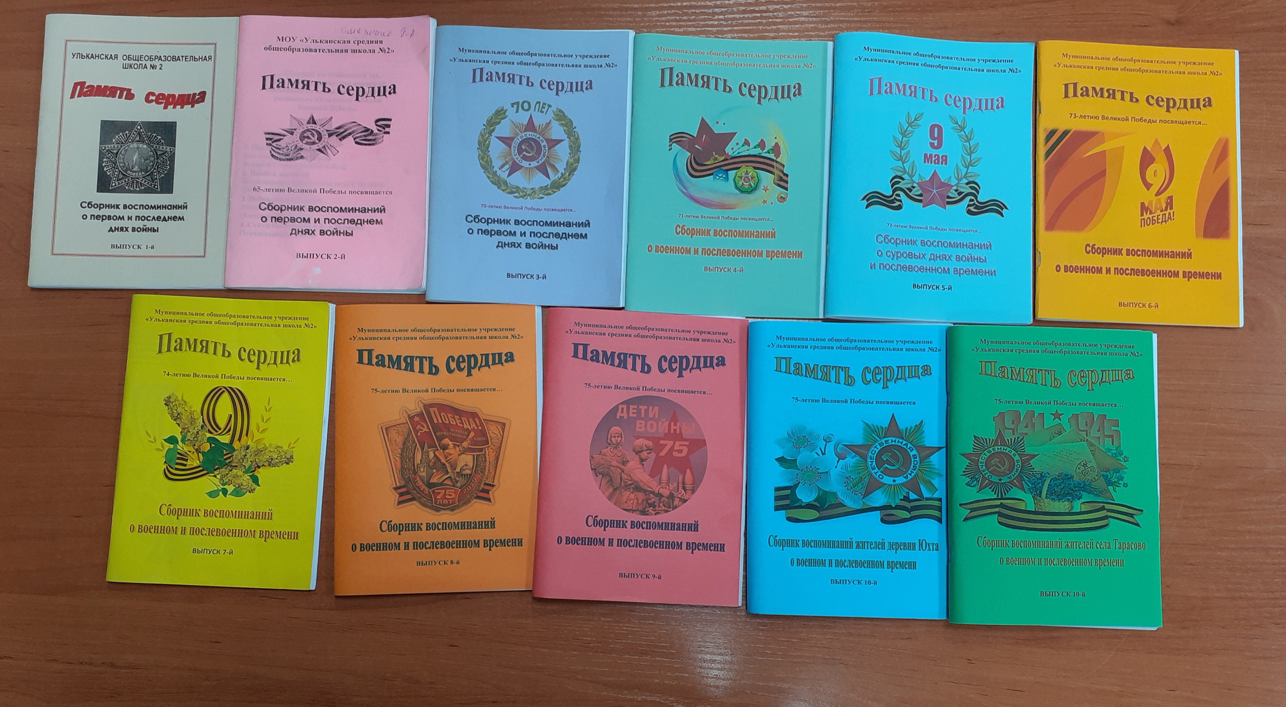 Сборники воспоминаний Память сердца.