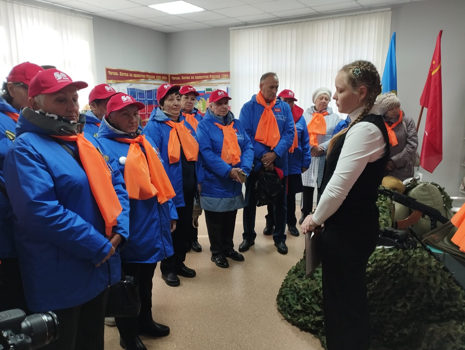 Встреча в музее гостей фестиваля &amp;quot;Огни магистрали&amp;quot;.