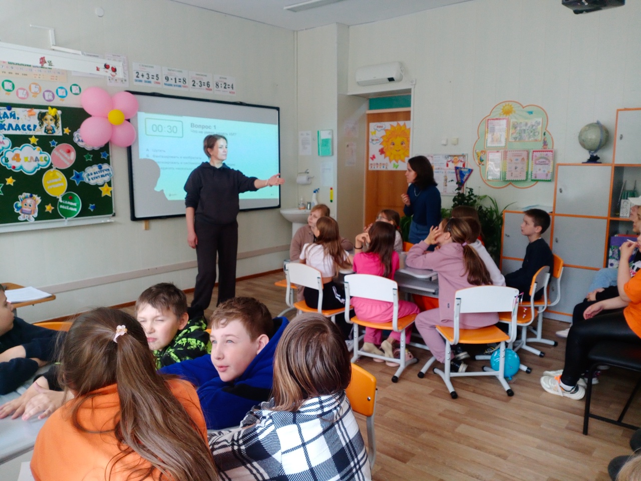«Урок цифры» в лагере «Солнышко».